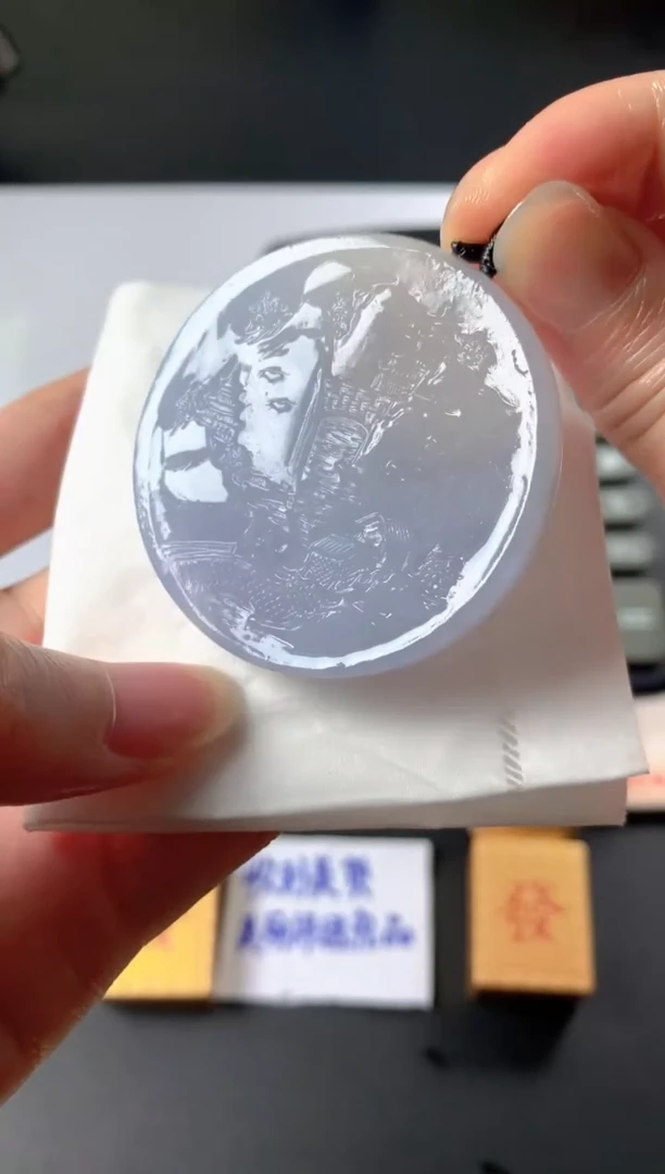 未镶嵌定制翡翠无***3毛货抛光