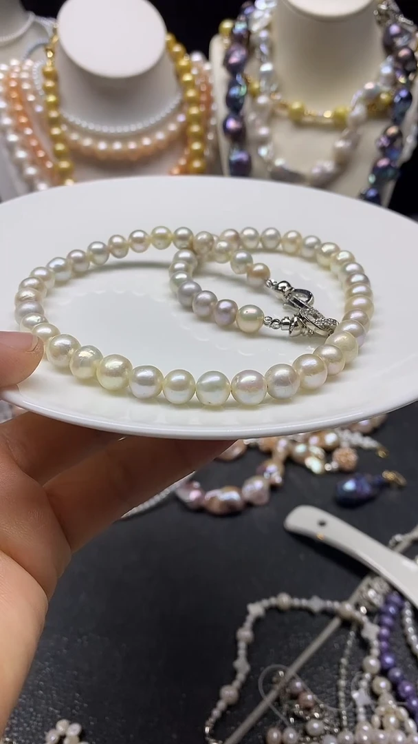 颈饰未镶嵌淡水珍珠多人