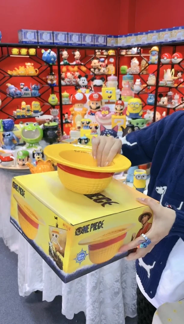 【闪购商品】1@@路飞帽水果沙拉碗