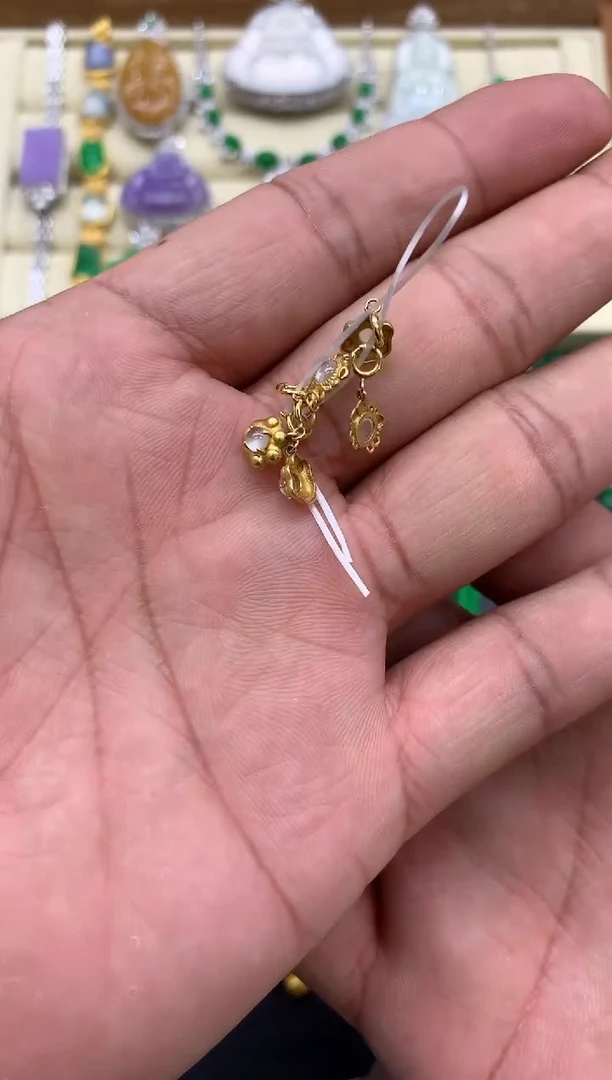 翡翠未镶嵌颈饰603-中国好珍宝  打包