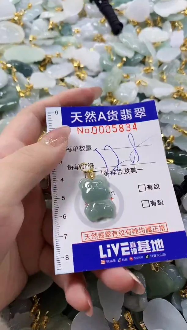 颈饰未镶嵌翡翠天然A货翡翠