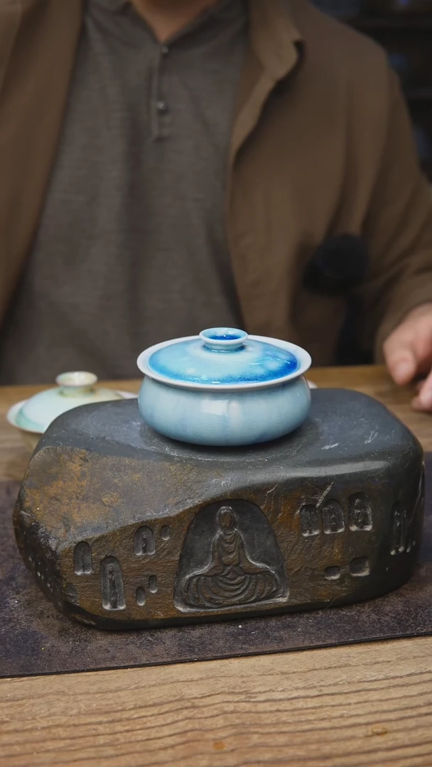 甘石陶艺苏打柴烧814