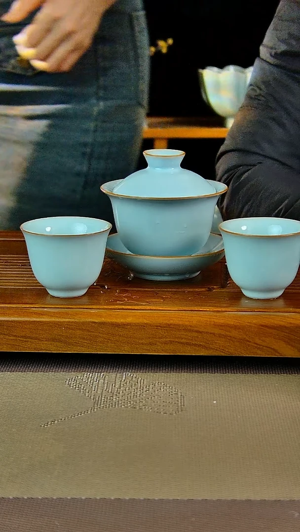 【闪购商品】婷婷专属闪购原款原釉汝瓷福利杯