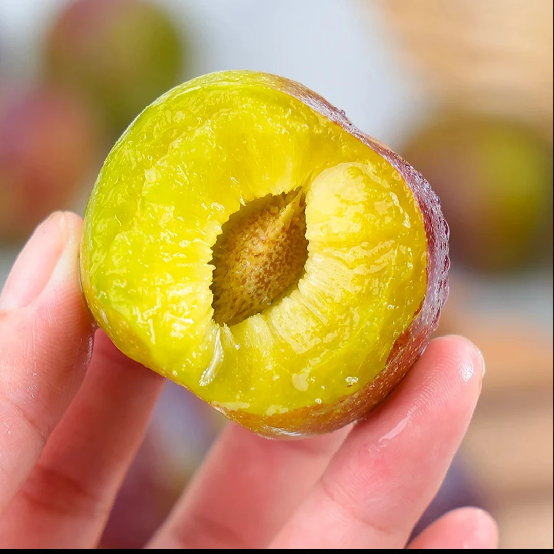 四川高山脱骨半边红茵红脆李新鲜采摘甜脆多汁当季水果维c水果