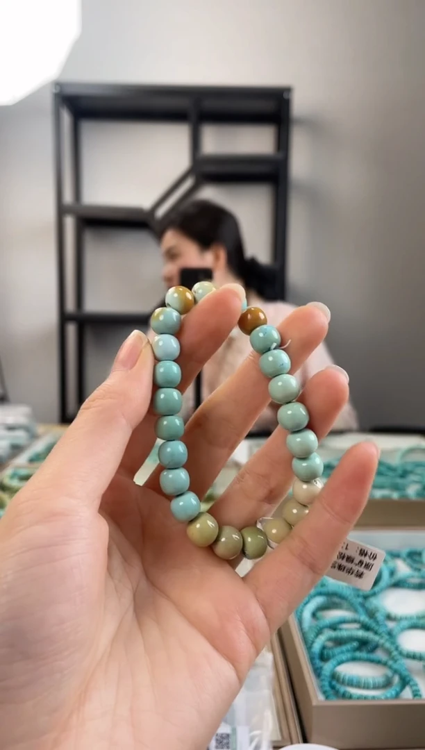 【闪购商品】绿松石珠宝奇石未镶嵌9+mm