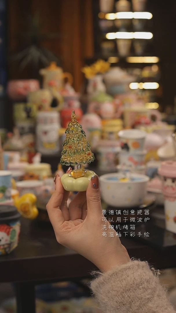 景德镇釉下彩绘设计师款式陶瓷