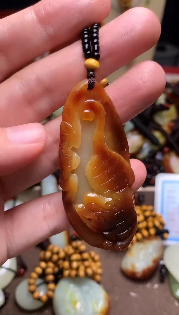 颈饰未镶嵌和田玉新疆料青海料清水和田玉吊坠