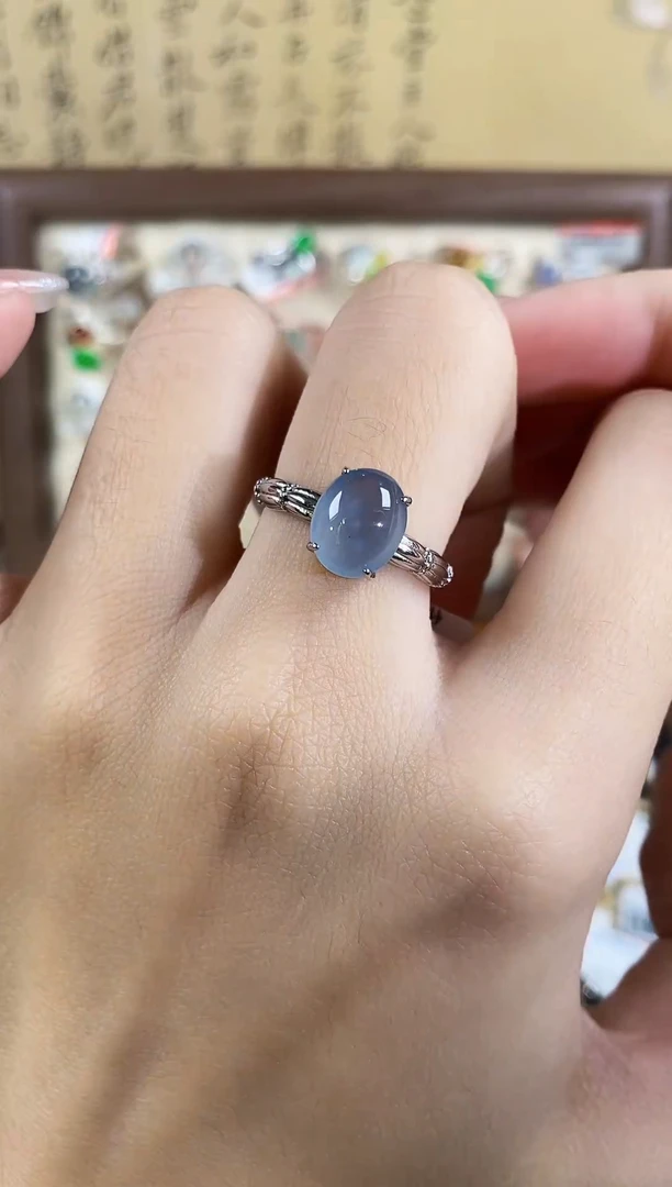 未镶嵌戒指翡翠 天然A货翡翠22