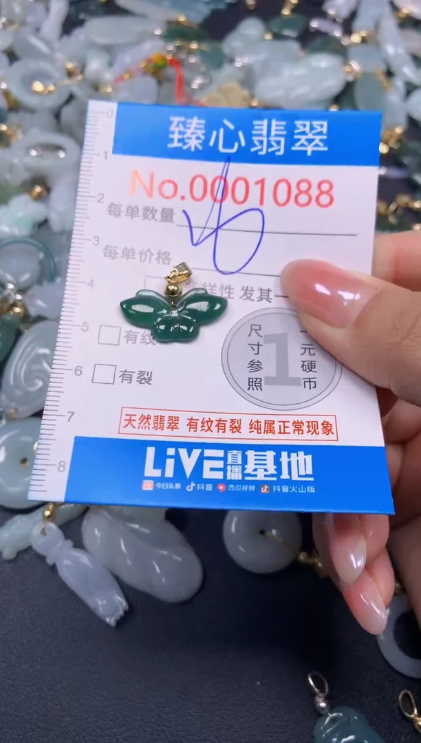 颈饰未镶嵌翡翠1088