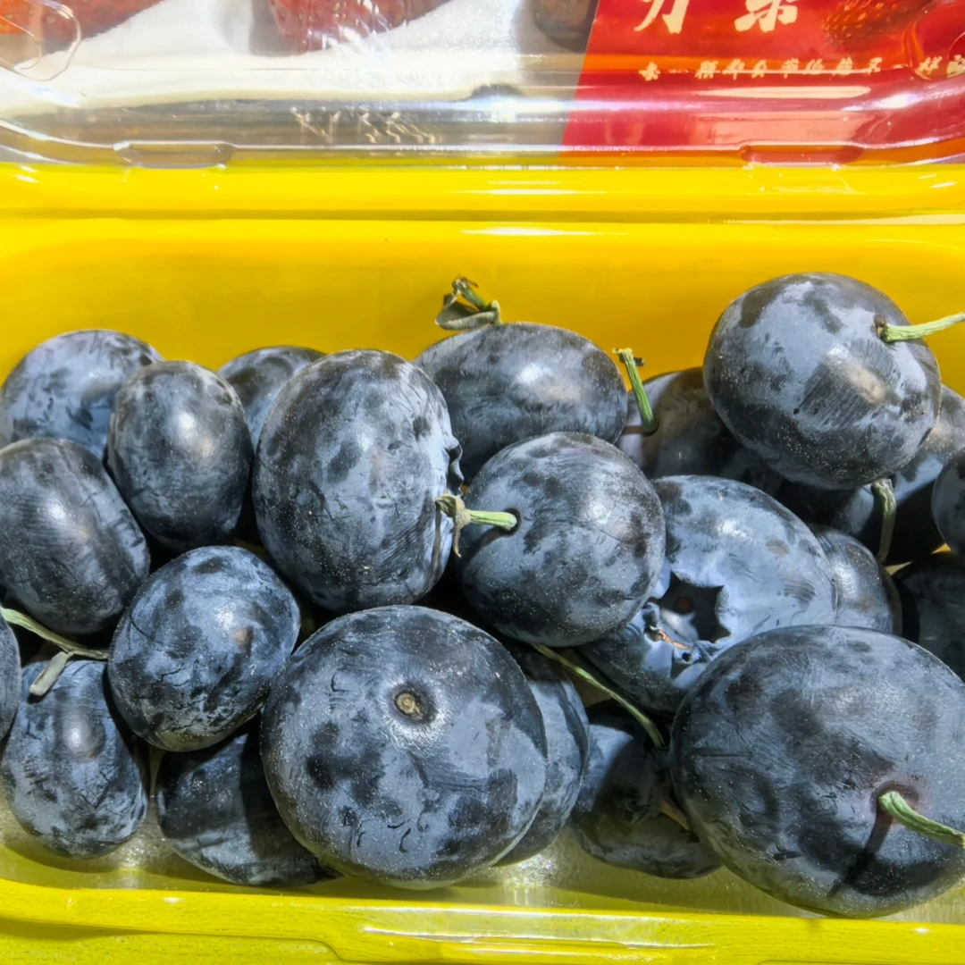巨无霸蓝冠美莓莓24+带箱400克起拍拍