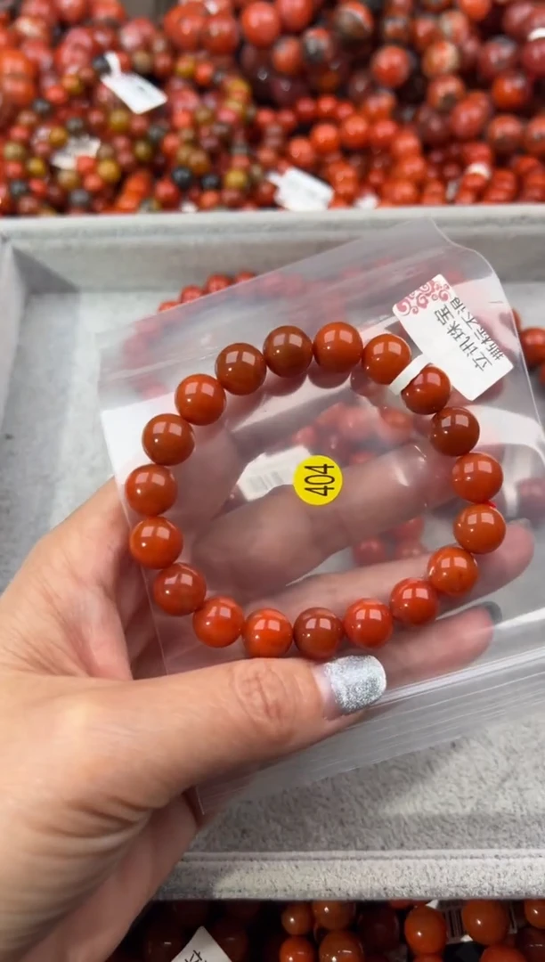 未镶嵌手串南红玛瑙10+