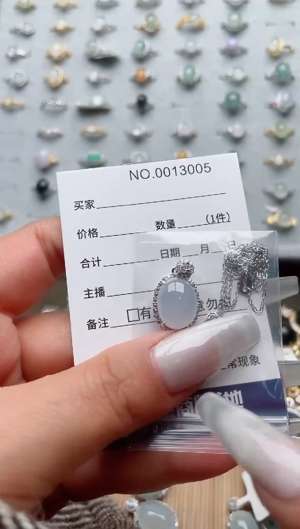 【闪购商品】翡翠戒指银S925镶嵌·