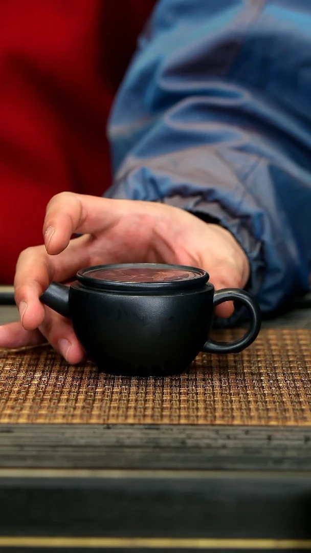 【闪购商品】紫砂茶壶HST14黑银 小汉瓦