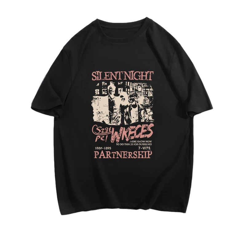 特大码300斤短袖T恤夏季新款宽松小众设计感潮牌美式街头嘻哈纯棉