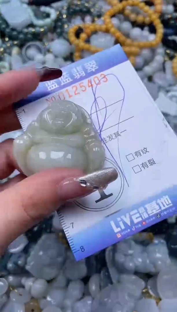 【闪购商品】翡翠颈饰未镶嵌闪购0125403多样性发其一