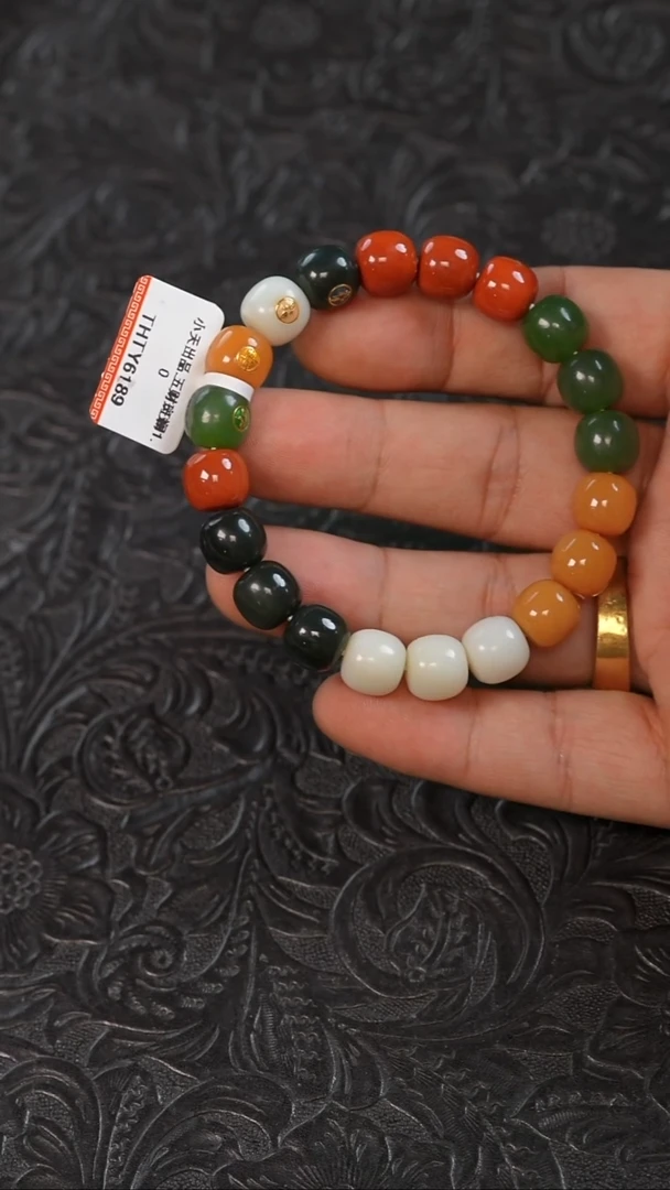 未镶嵌手串和田玉多样性发一件46