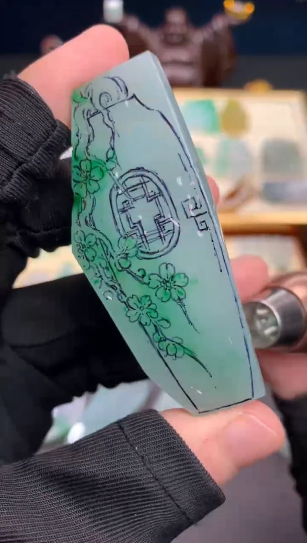 未镶嵌定制翡翠天然翡翠裸石（包工）