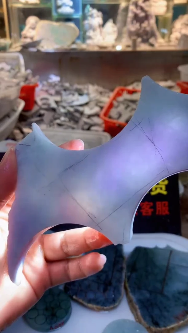 裸石翡翠0朗0翡翠珠宝49