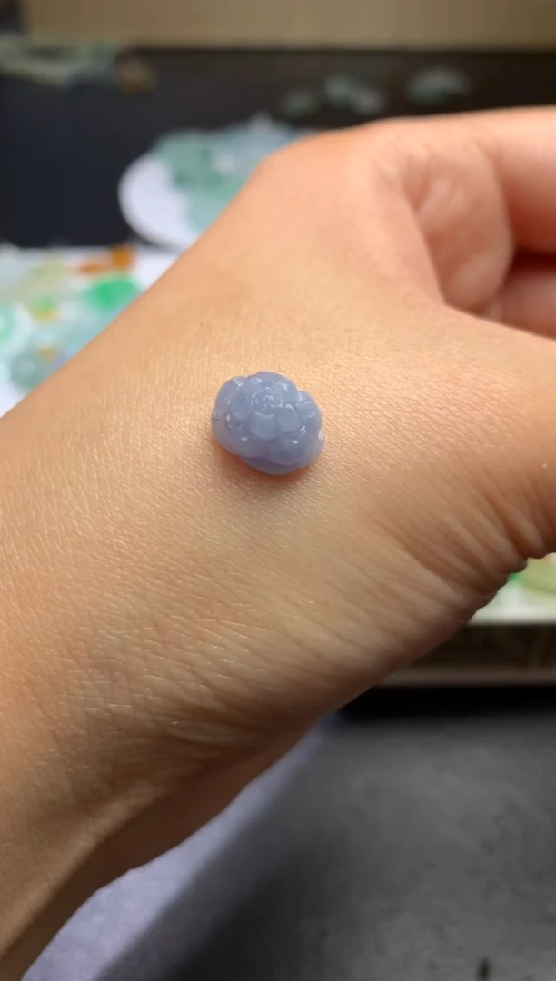 未镶嵌定制翡翠毛货 10.5-8.7-6.2