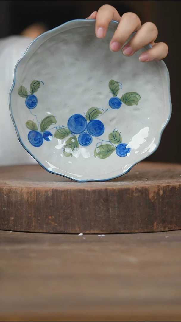 瓷片景德镇高温釉下彩（食品级）