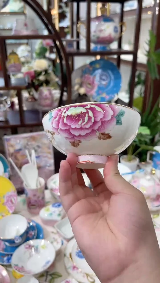 45%以上骨粉骨瓷5英寸碗10个