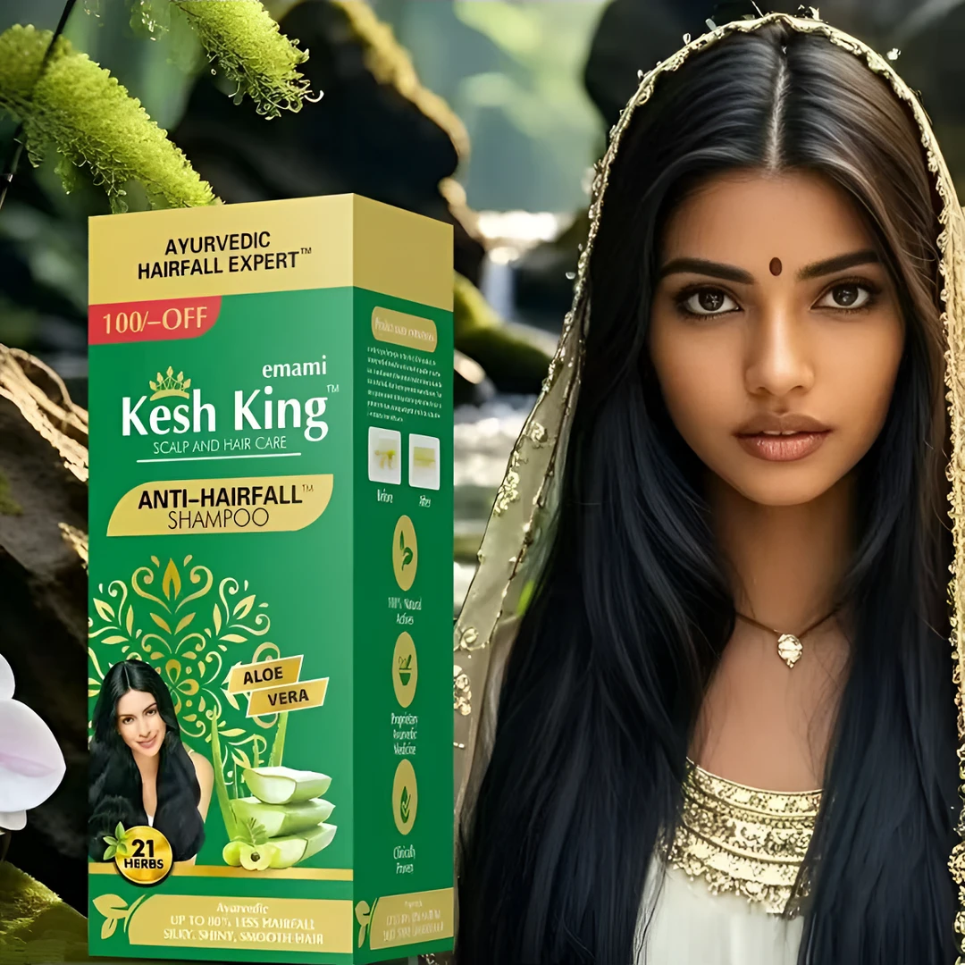 【拍一发三】阿育吠陀洗发水柔顺印度洗发水500ml草本不伤发