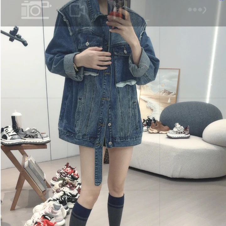 口袋翻领女防风立领街头风短外套设计师百搭外套上衣