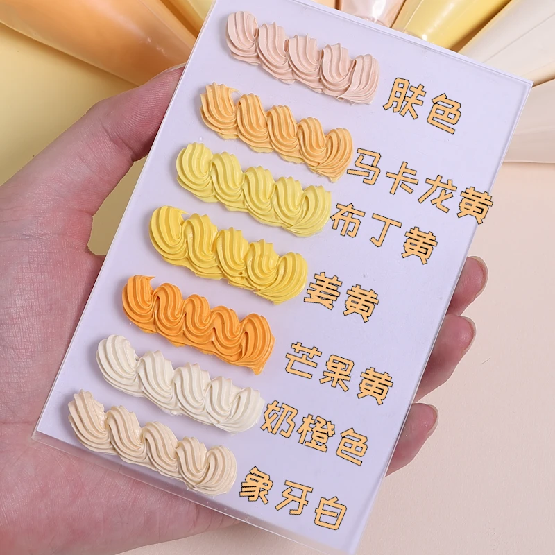 睿季摆摊成型好不稀100克马卡龙仿真奶油胶手工奶油胶diy组合杯子