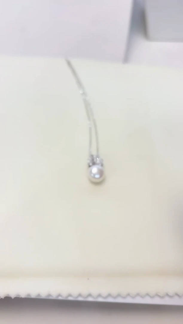 淡水珍珠银S925镶嵌颈饰胡****儿一元吊坠