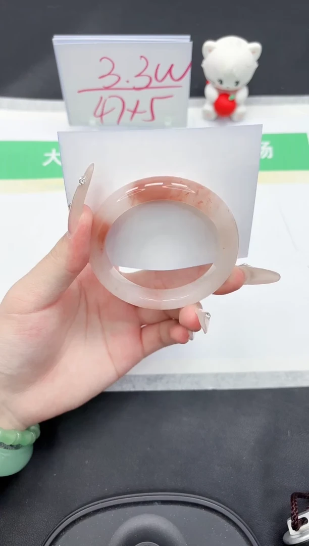 【闪购商品】石英质玉手镯未镶嵌126-54.2