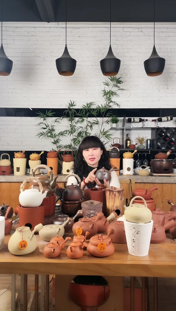 鸿树桩碳炉+柴烧侧把