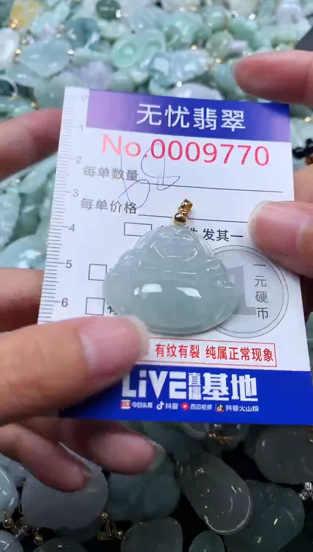 颈饰未镶嵌翡翠9770