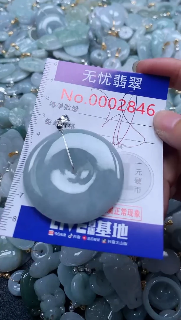 翡翠未镶嵌吊坠(不含链)2846