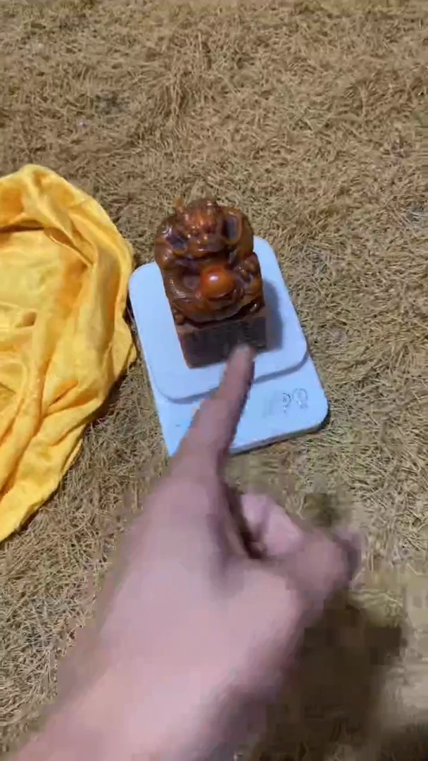 香榧木-----龙印章六字