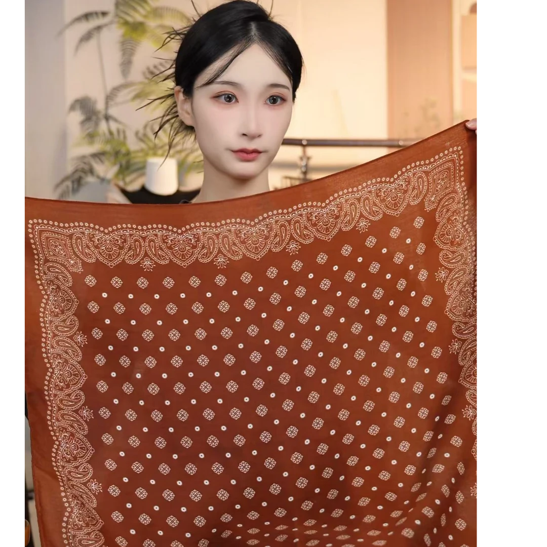 【暖冬焦糖】-P9 时尚 磨毛绒单面色65*65百搭舒适透气保暖