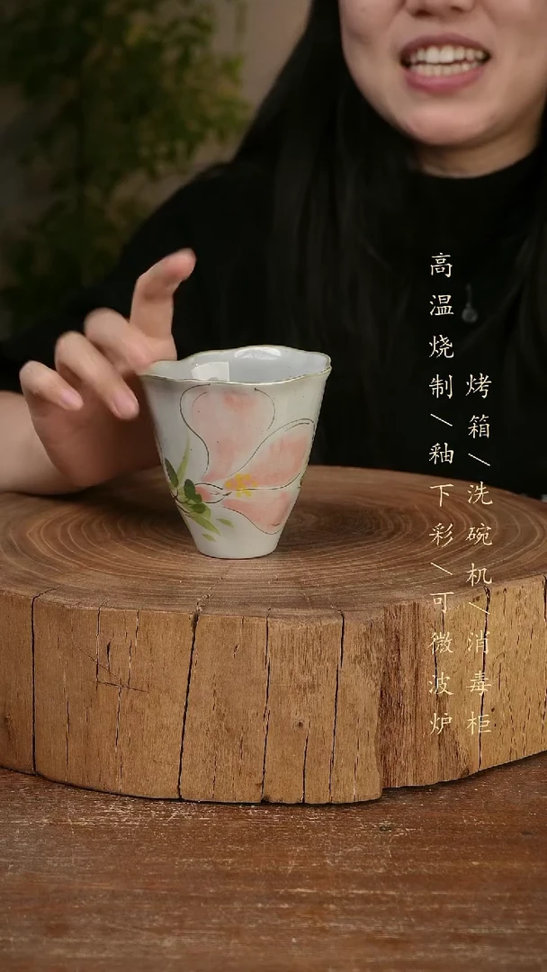 碗瓷景德镇手工手绘高温瓷釉下彩