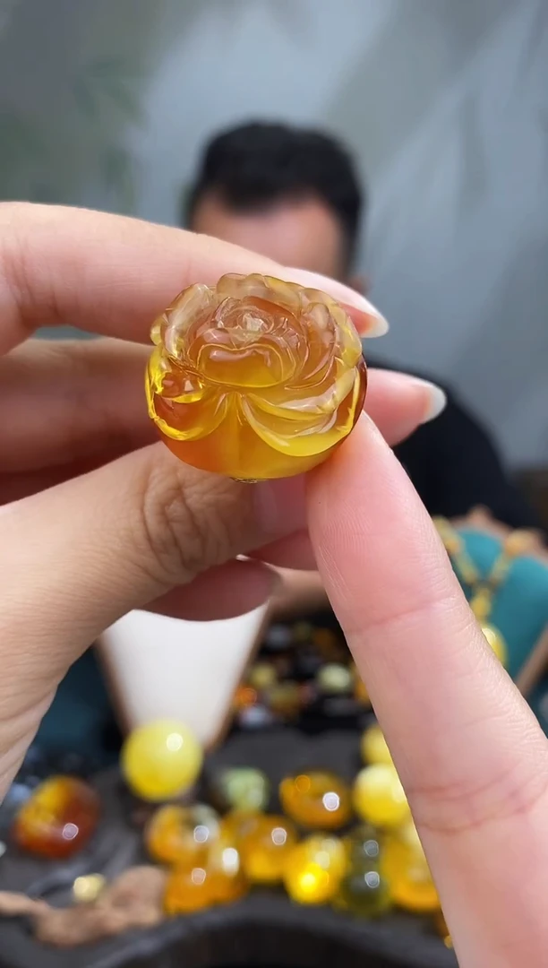 裸石琥珀未镶嵌基地发货 一物一证 顺丰包邮