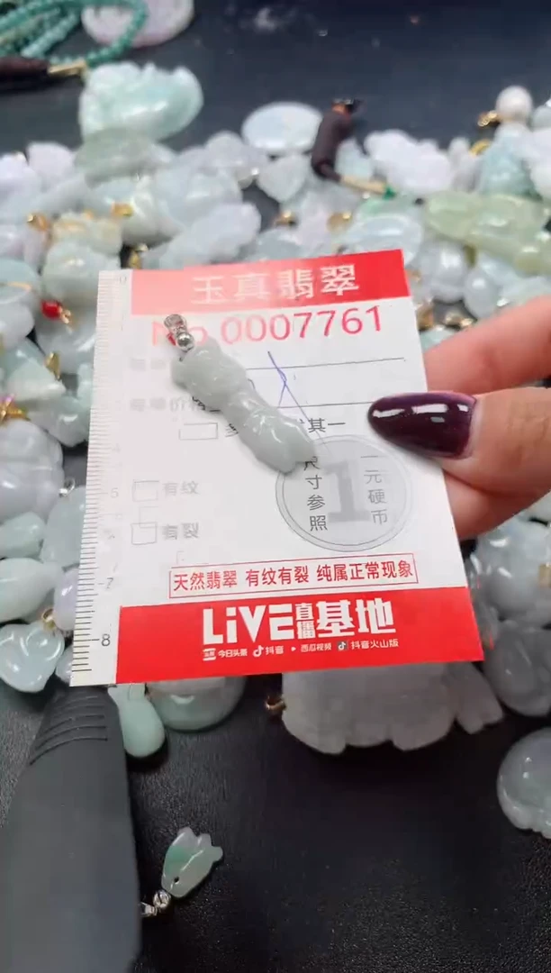 吊坠(不含链)未镶嵌翡翠7763