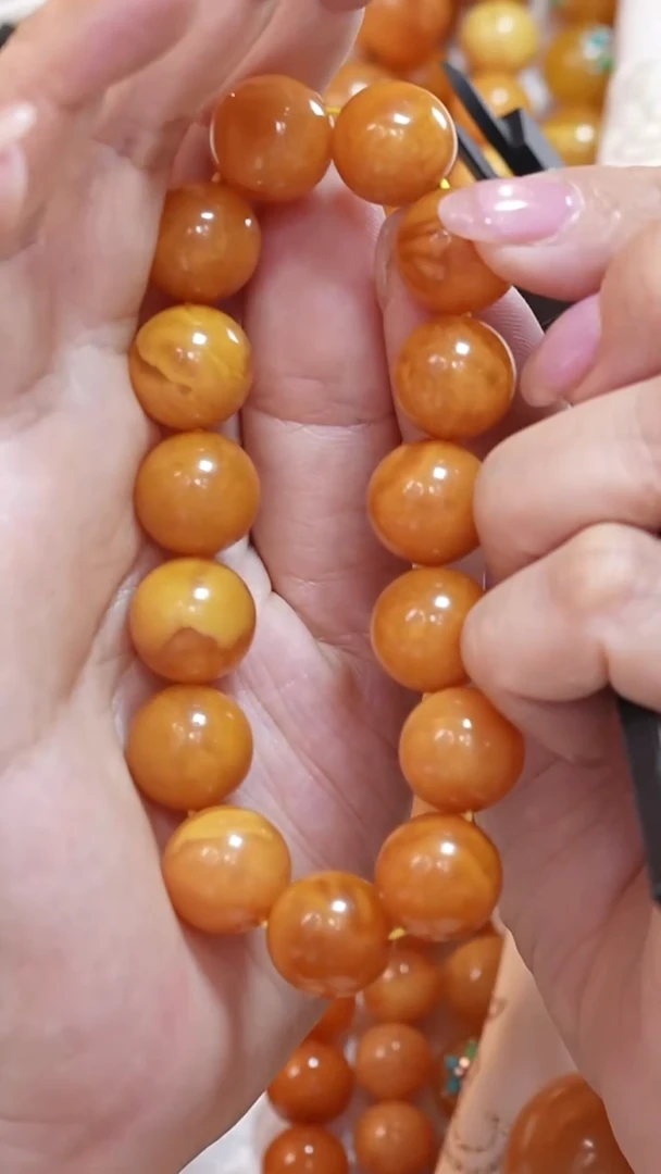 蜜蜡颈饰未镶嵌7271天然蜜蜡珠宝奇石云端妖孽全部保真
