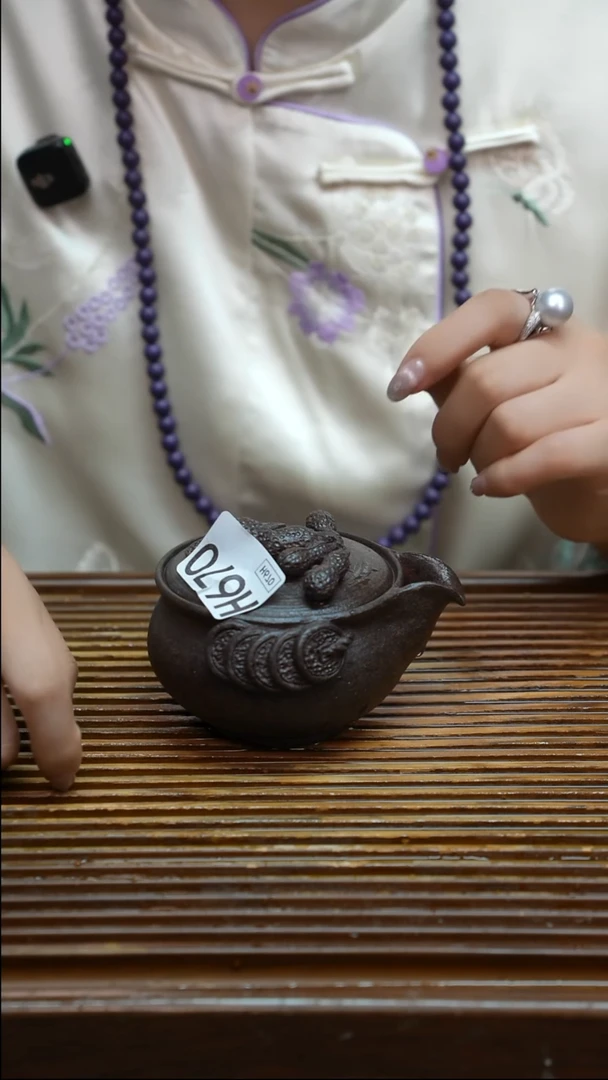 万古烧粗陶手工茶具