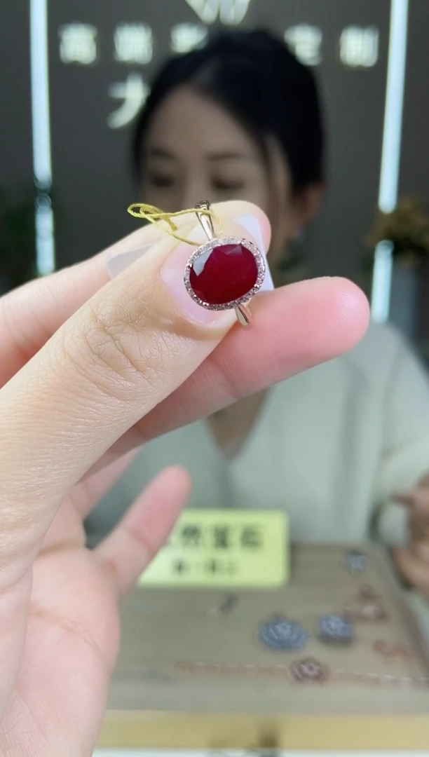 【闪购商品】红宝石手饰银S925镶嵌手饰