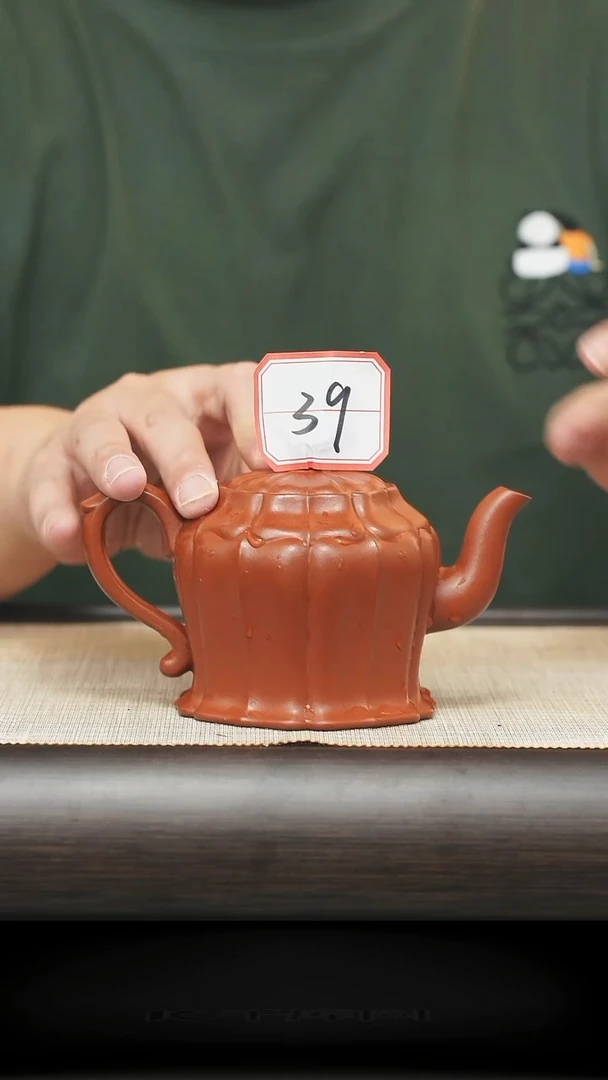 茶壶紫砂39号全手工制作紫砂壶