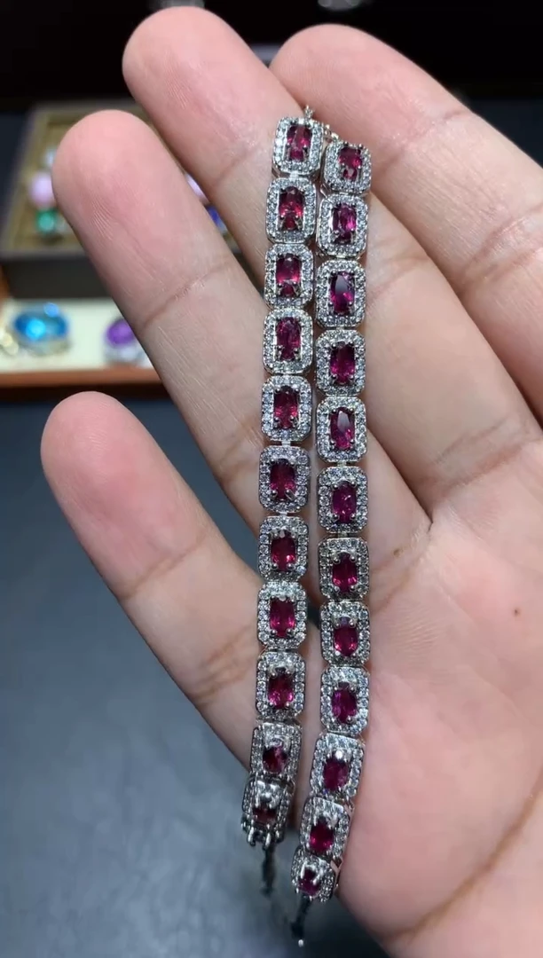 未镶嵌手链石榴石Q126【多样性发其一】