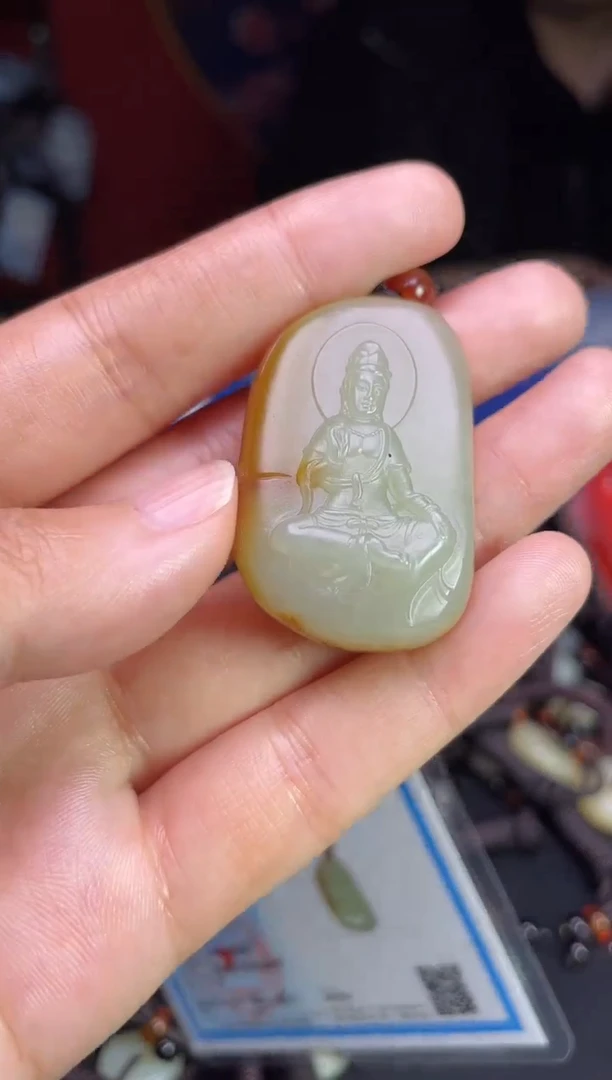 未镶嵌和田玉挂件1