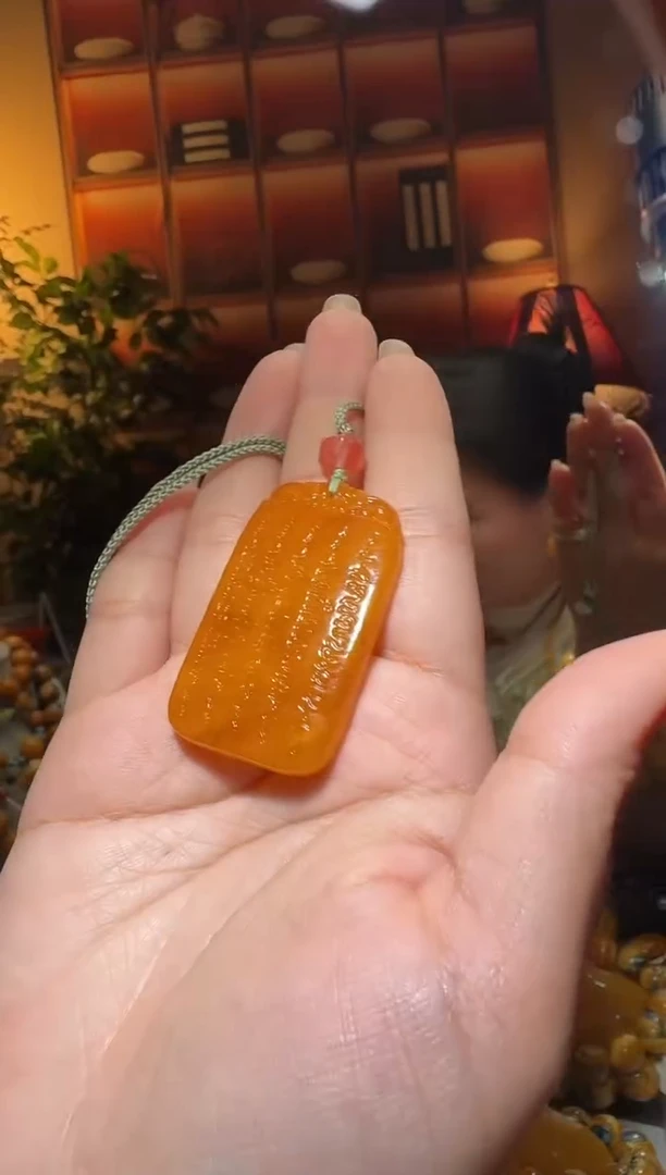 蜜蜡颈饰未镶嵌1692天然蜜蜡珠宝奇石全都保真