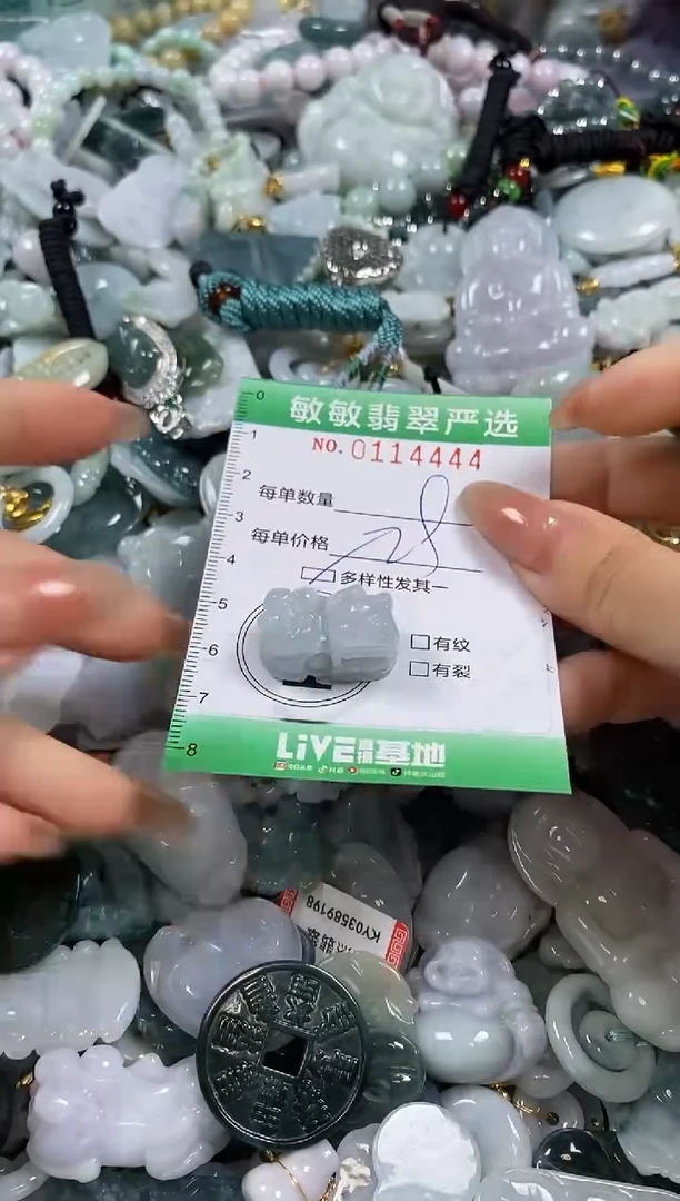 【闪购商品】翡翠颈饰未镶嵌闪购0114444多样性发其一