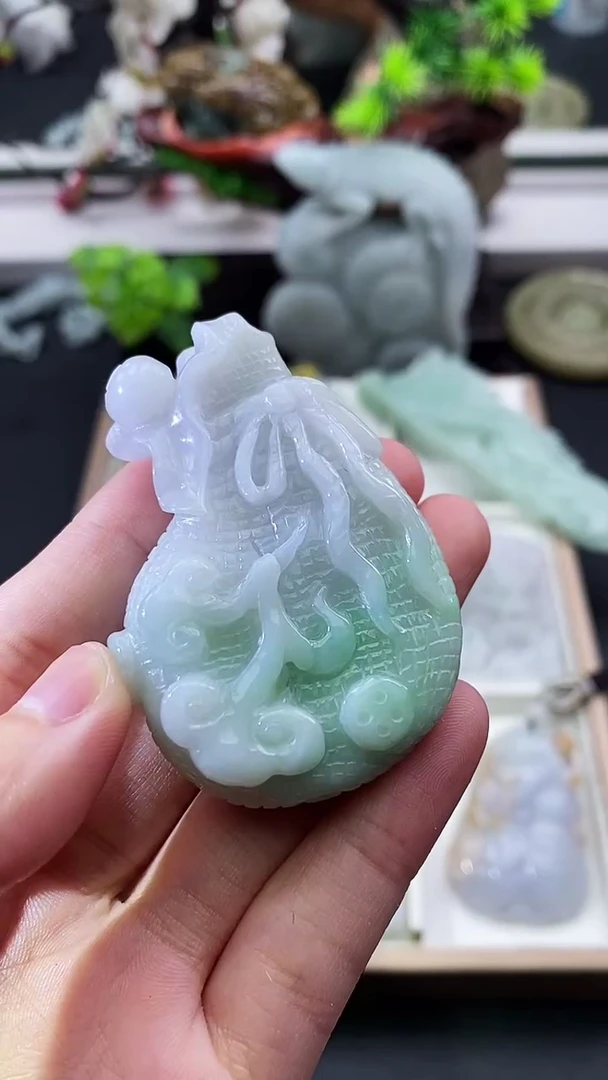 颈饰未镶嵌翡翠天然缅甸A货翡翠