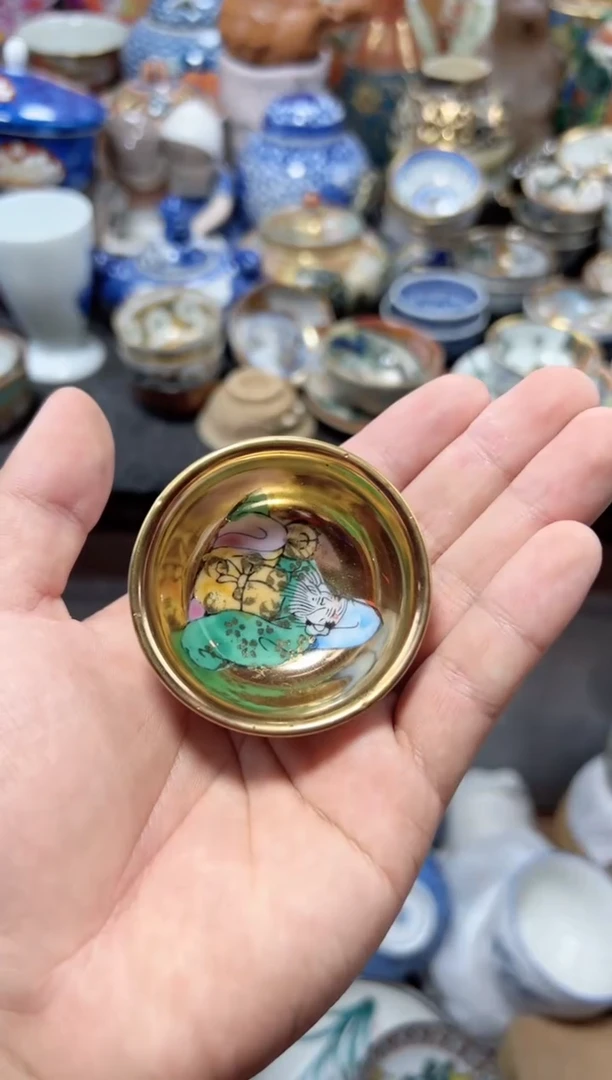 瓷片酒**去夏目海外回流瓷器中古品。