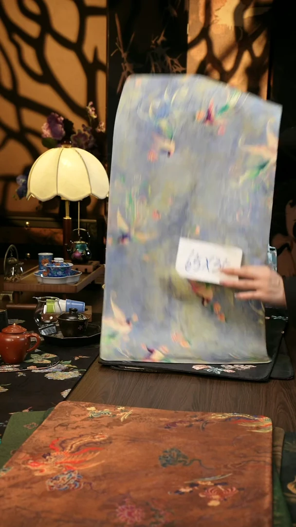 香云纱      茶席