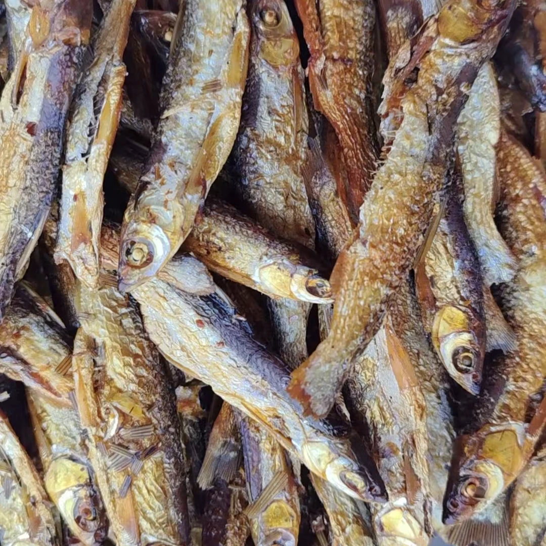 湖南双峰特产标线鱼混合农家自制小鱼干淡水鱼烤干
